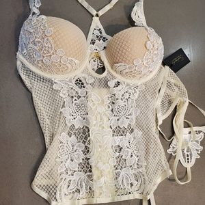 Frederick's of Hollywood corset set size L